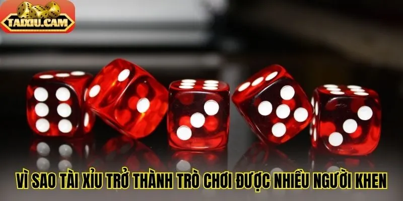 Vì sao tài xỉu trở thành trò chơi được nhiều người khen